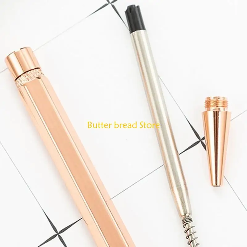 W89C Six Sign Pen Ballpoint Pen Press Type Stationery Writing Pen - view 4