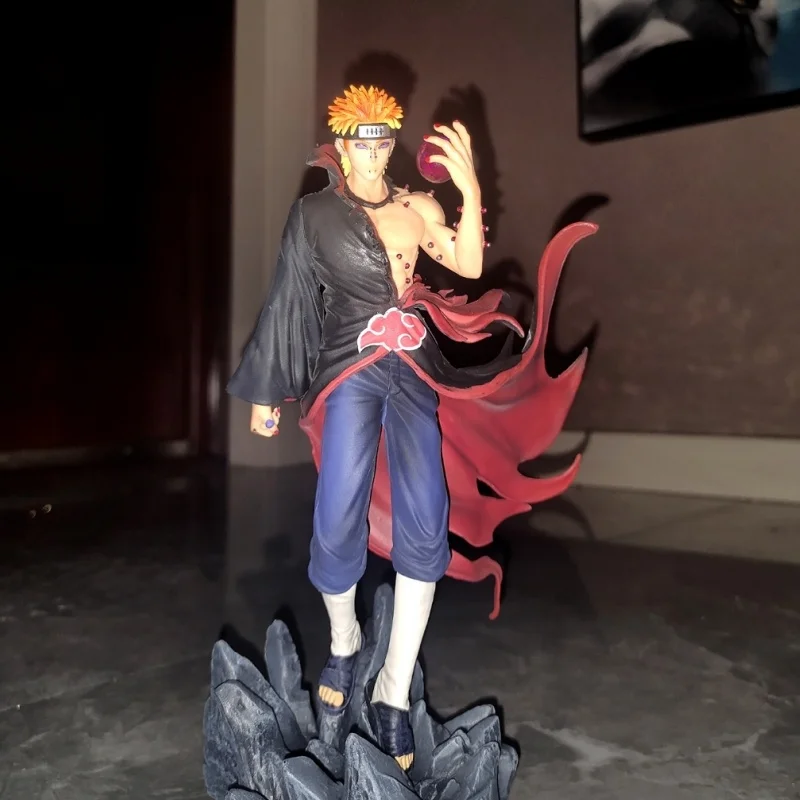 Naruto Anime Figuur Staande Houding Pijn Gk Standbeeld 23Cm Pvc Action Beeldje Collectie Ornament Model Poppen Speelgoed Festival Geschenken