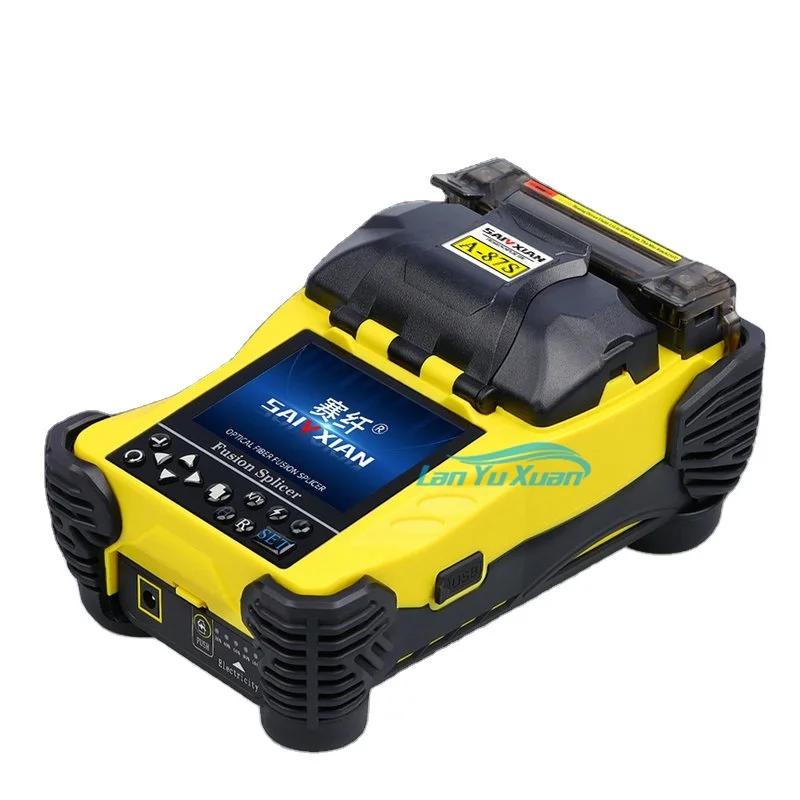 

FTTH Fiber Fusion Splicer Welder Optic Tool A-87S Multi-function Machine 9 Seconds Welding Splicing