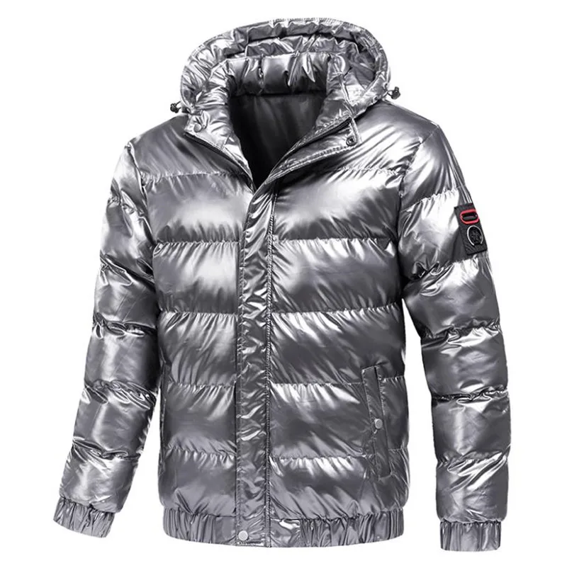 

Winter Men's Jackets Fashion Men Cotton Warm Parkas Down Hoodies Coats Casual Outdwear Jackets Mens Clothing