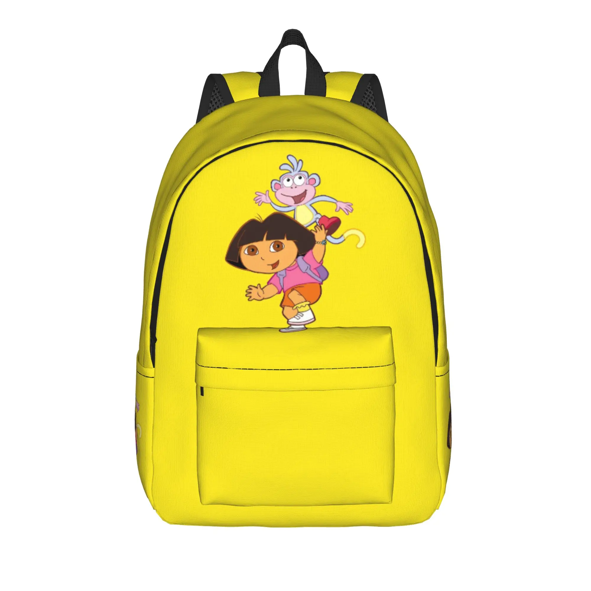 D-Doras Friends Boots Monkey Cool Backpack Sports School Work Explorer Cartoon Daypack for Men Women Laptop Computer Canvas Bags