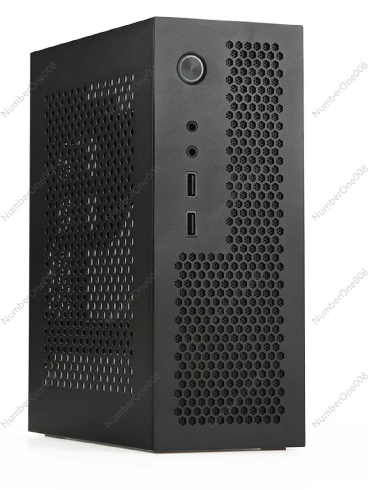 New A09 Mini Desktop ITX17 * 17 Main Board Small 1U Power Supply 3.8LHTPC Computer Main Board Small Chassis