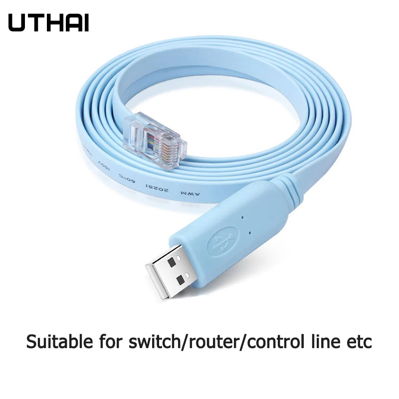 UTHAI DY100 USB To RJ45 Debugging Line USB To Console Debugging Line Is Applicable To Switch Router Server Firewall