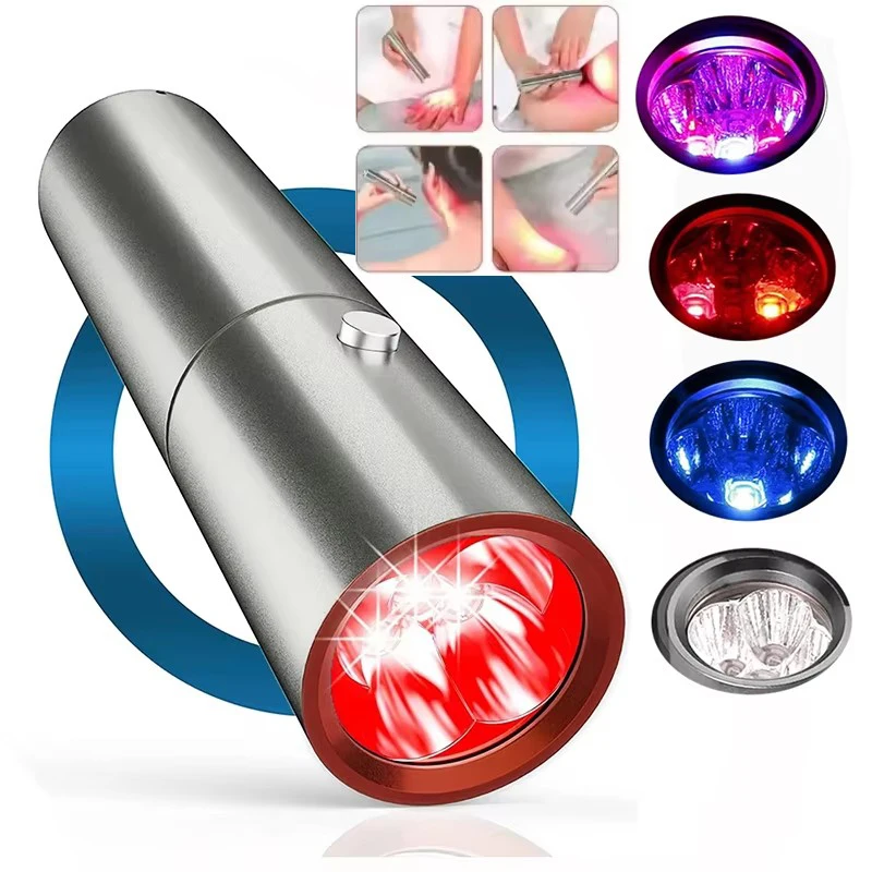 Red Light Therapy Device Cold Laser Physical Treatment 5 Wavelengths Near Infrared 940nm Light Therapy Skin Health Body Pain
