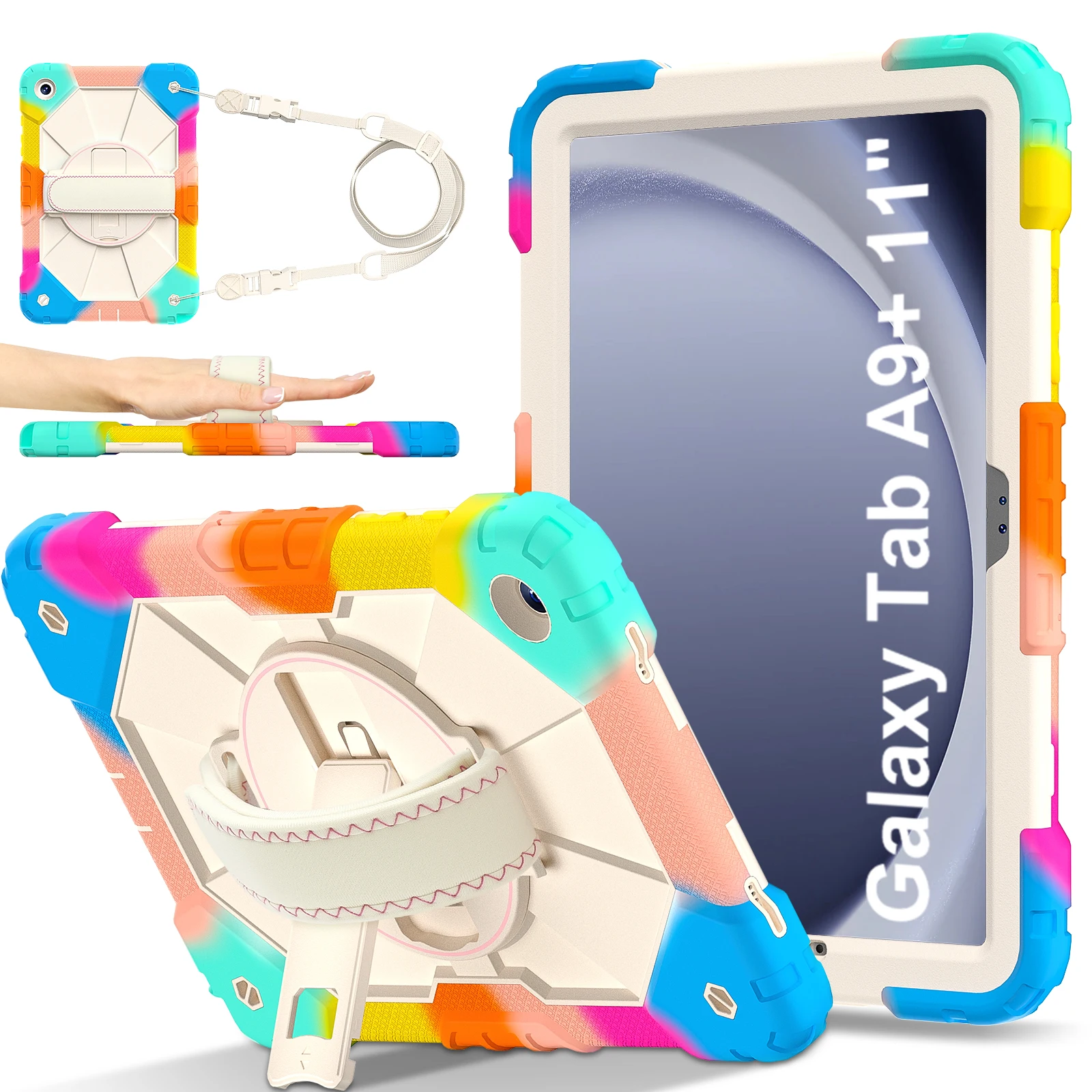 

Kids Silicon Armor Case For Samsung Galaxy Tab A9 8.7 A9 Plus 11 inch Case for Samsung Galaxy Tab A7 Lite T220 Tablet Cover