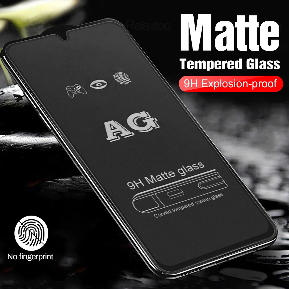 Matte Screen Protector For Samsung A05 A05s A15 5G A14 A13 A12 A25 A24 A23 A22 A21s A04 A03s A02s A20 A30 A32 A10S Temered Glass