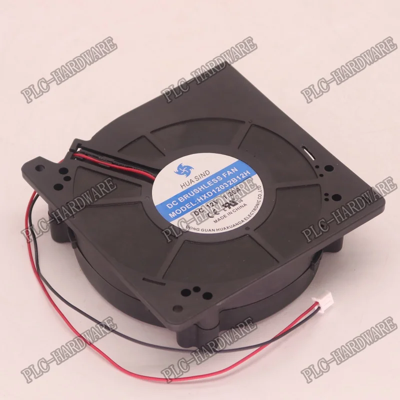 M New Huasind HXD12032B12H DC12V 1.20A 2-Wire Cooling Fan#Qw-image