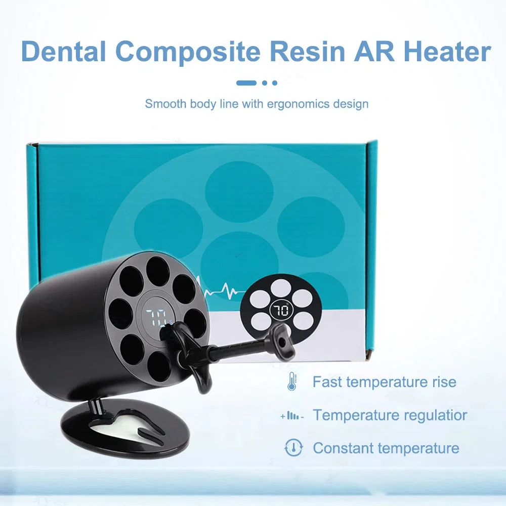 Dental AR Heater Composite Resin Heating Heater With Display Screen Dentist Material Warmer Equipment US or EU Plug