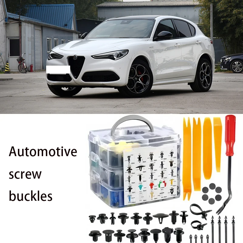 

For Alfa Romeo Car Plastic Retainer Clips Kit 800pcs Auto Fender Push Pin Car Fastener Clip Mixed Set