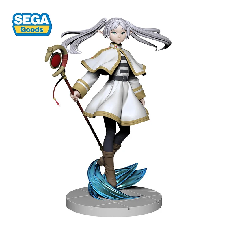 

In Stock Original Anime Figure 19cm SEGA LUMINASTA Frieren at the Funeral Figuras Anime Frieren Model Toys Desktop Decoration