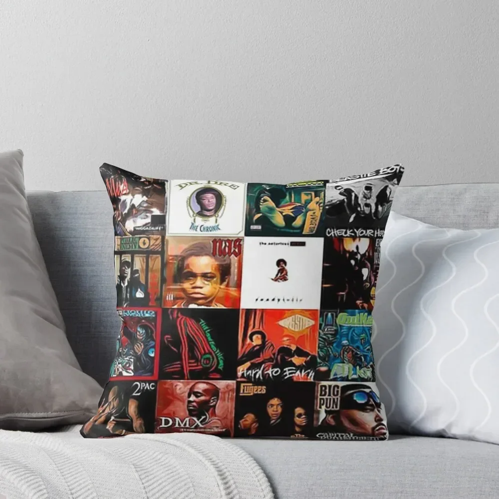 

Hip Hop Classic Aesthetic Throw Pillow Decorative pillow case Elastic Cover For Sofa Decorative Cushions For Luxury Sofa pillow