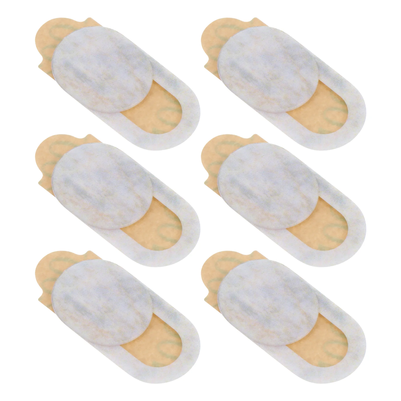   6 pçs proteção de privacidade pós capa cobre cam câmera protetor frontal telefone celular