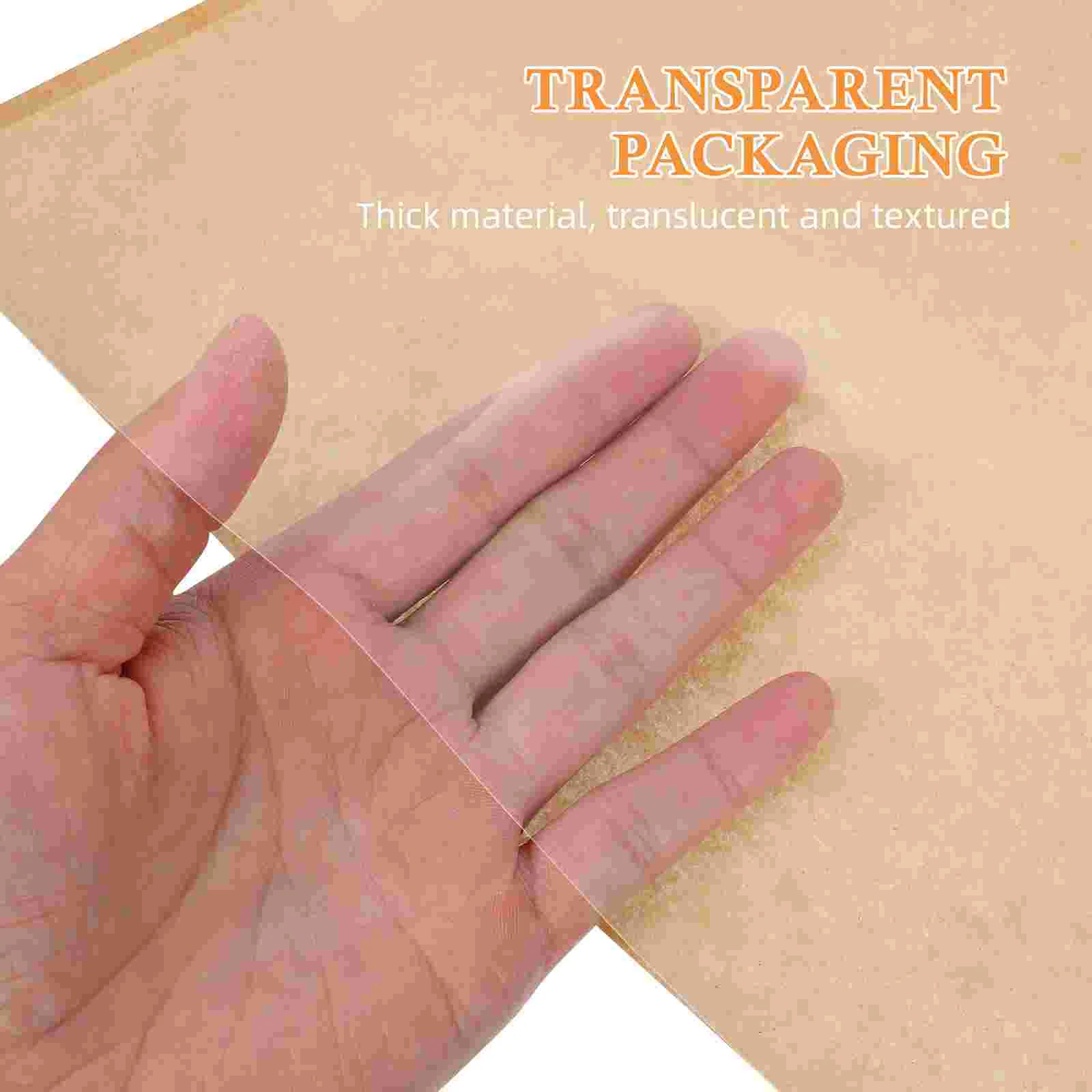 Roos Inpakpapier Boeket Inpakzak Transparant Cadeau Wikkel Moeder Bloem