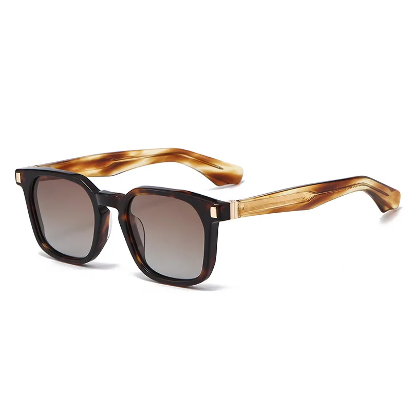 

Роскошные брендовые солнцезащитные очки унисекс из ацетата, модные солнцезащитные очки Testudinarious Shades, высокое качество для мужчин и женщин