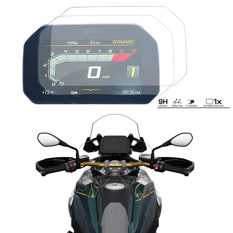 

For BMW R1300GS R 1300 GS R1300 GS GS1300 R 1300GS Cluster Screen Scratch Protection Film Dashboard screen Protector