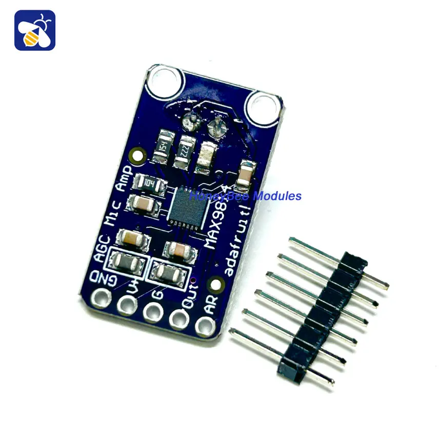 MAX9814 High Performance Microphone AGC Amplifier Module CMA-4544PF-W