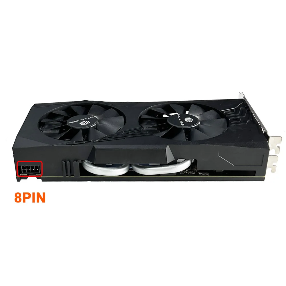 Nieuw! Video MLLSE AMD Radeon RX 580 8GB 2048SP grafische kaart GDDR5 256-bit PCI Express 3.0 ×16 Gaming