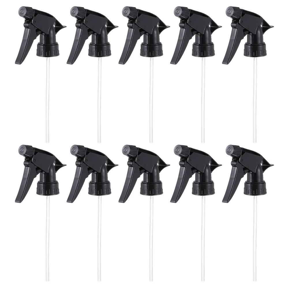 

Spray Bottle Top Replacement Hand Trigger Nozzle Sprayer Black Water Heads Button