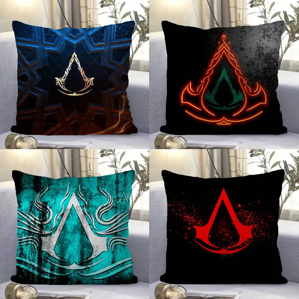 A-Assassin C-Creed Game Lucky Dragon pillow cover sofa cushion cover home room decoration children gift