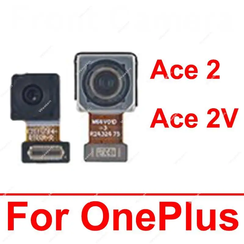 

Основная фронтальная камера для OnePlus 1 + Ace 2 Ace 2V, основная фронтальная камера для селфи, запчасти для камеры с гибким кабелем