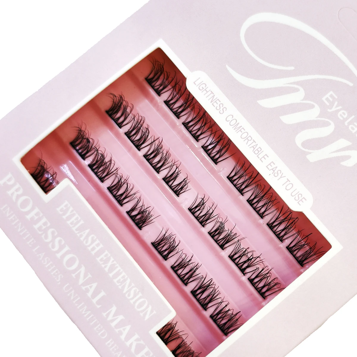 まつげ束 ウィスピー ナチュラル DIY まつげエクステ カール まつげクラスター アニメクラスター まつげフェアリー 個人用まつげギフト