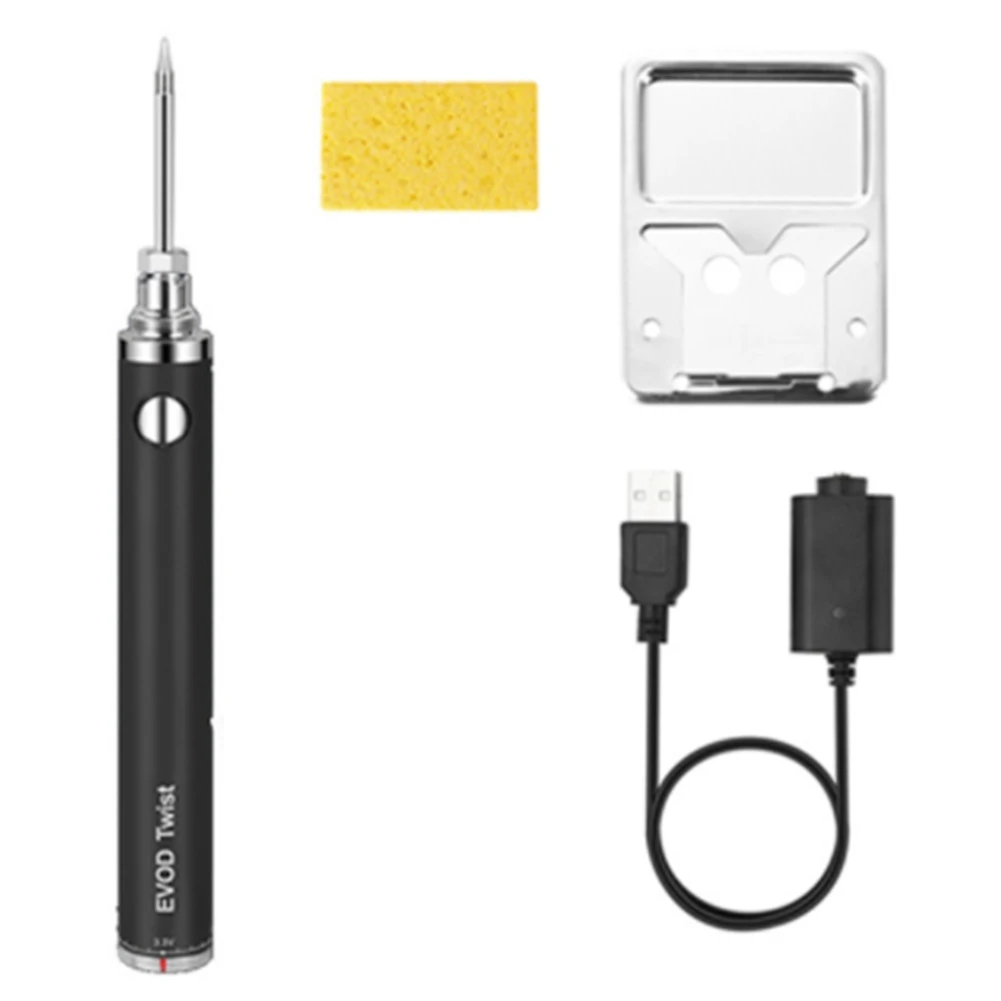 

N10R-5V 15W Паяльник с батарейным питанием, с USB-перезаряжаемым паяльником, паяльник с регулируемым напряжением