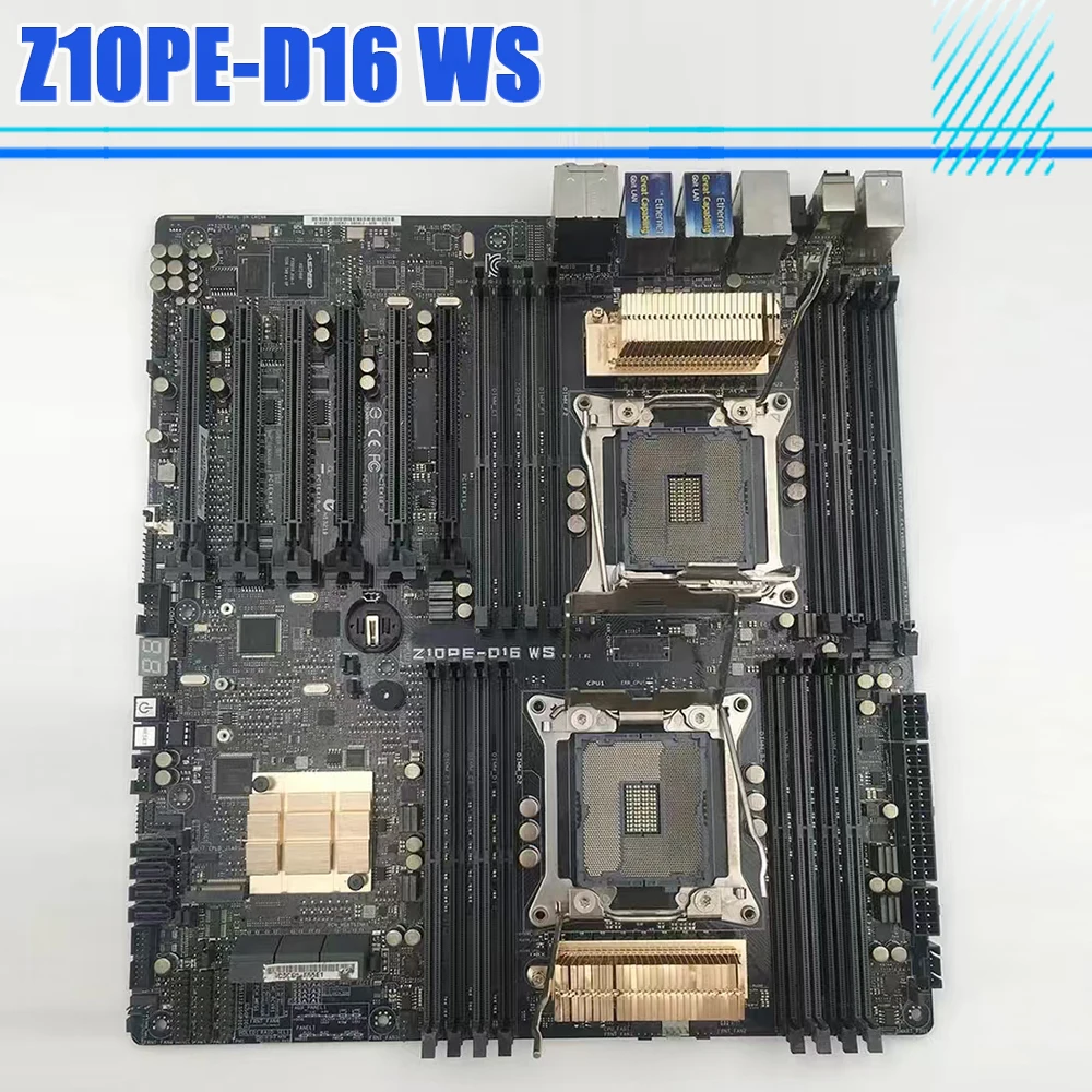 Z10PE-D16 WS For ASUS Workstation Motherboard For Intel C612 X99 LGA 2011-3 DDR4 Support E5-2600 V3