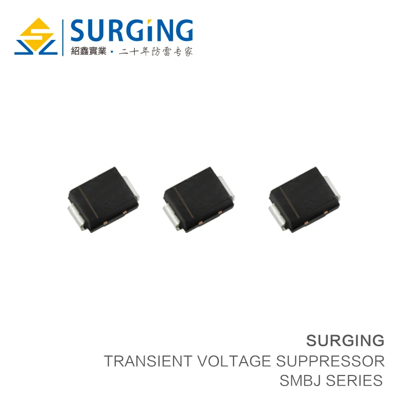 

20pcs SMD TVS Diode SMBJ6.0CA 7.5CA 10CA 12CA 13CA 15CA 16CA 18CA 24CA 27CA 30CA 33CA 36CA 51CA 68CA 82CA 150CA 220CA 250CA