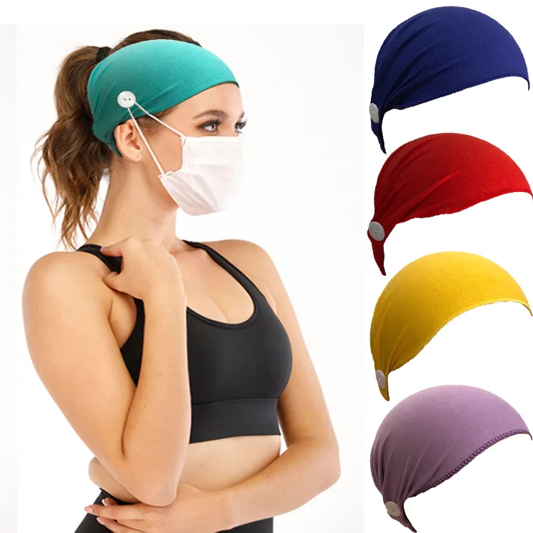 

2022 New Sports Yoga Hair Band Unisex Running Fitness Breathable Sweat-absorbing Non-slip Sports Headband Gym Head Band