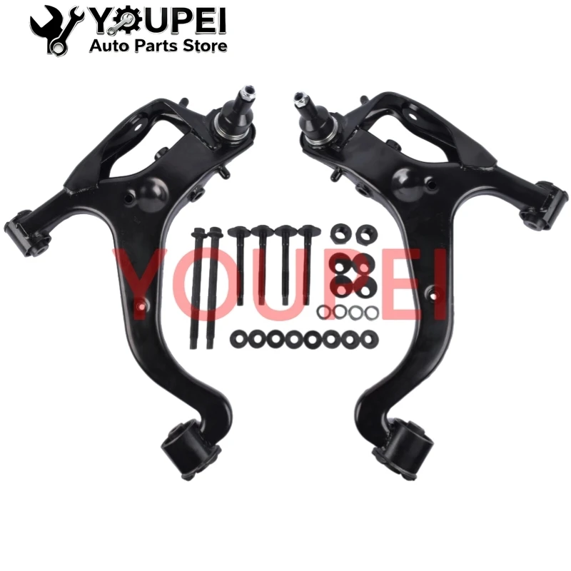 

For Suspension Control Arm Kit for Land Rover Discovery LR3 05-09 Front Left+ Right - LR028245 LR075993 LR137952