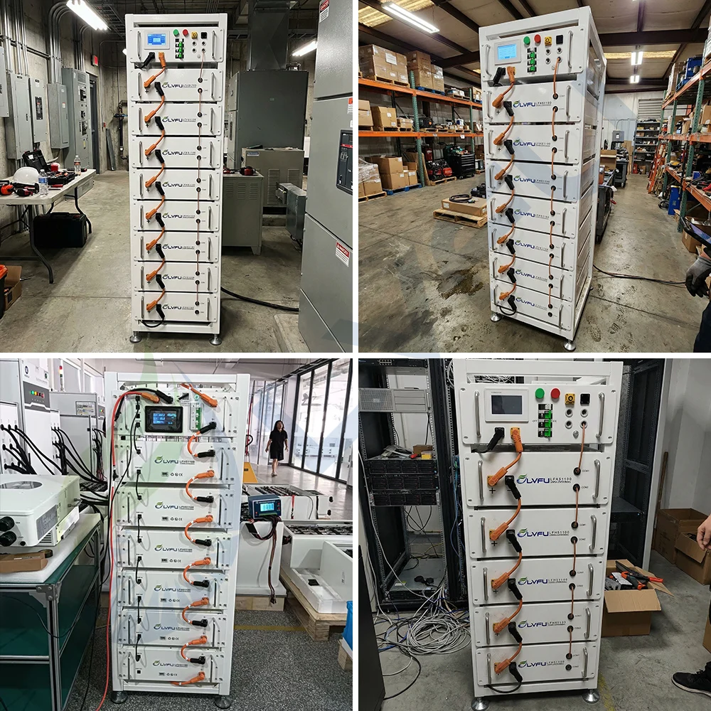 LVFU EU Stock High Voltage 20Kwh-120Kwh with Lifepo4 Rack  lithium ion HV Batterie prismatic 153.6V-614.4V Solar Battery