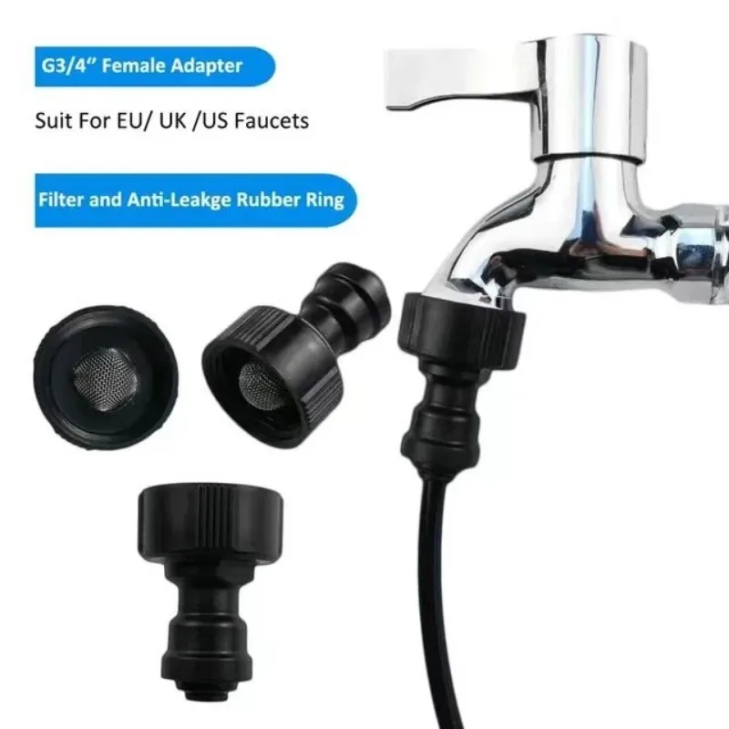 5-20M Universal Automatic Irrigation Sprinkler Kit Rotating Copper Nozzle Garden Balcony Atomization Sprinkler Watering Kits