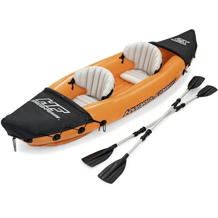 

65077 Hydro Force 126" X 35" 2 Person Inflatable Kayak Wholesale