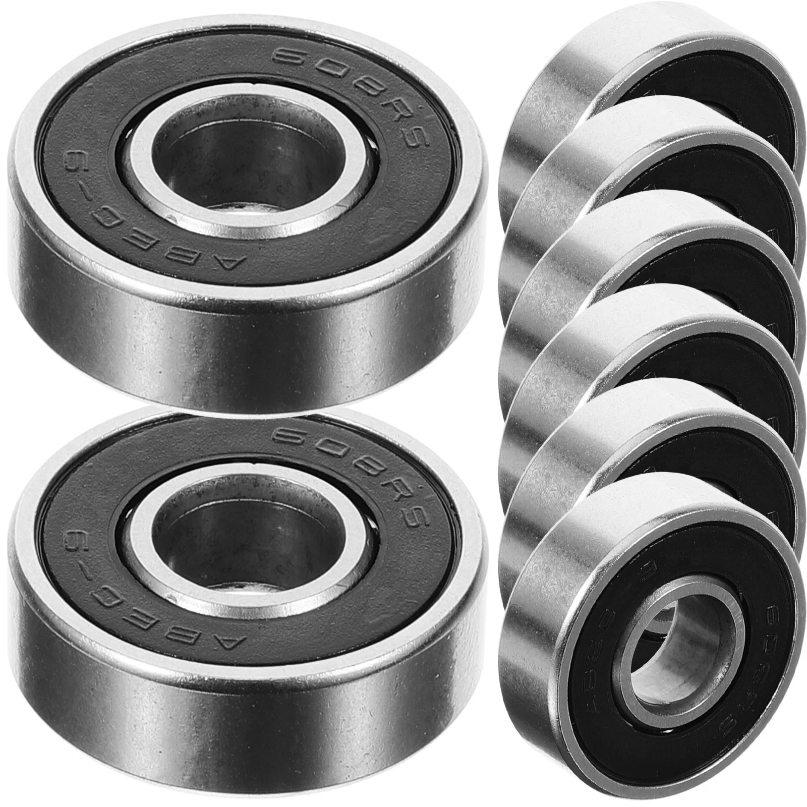 8 قطعة محامل لوح التزلج الكربون الصلب المعادن تحمل لاستبدال اللوح الطويل عالية السرعة دائم التزلج لوح التزلج سكوتر #5