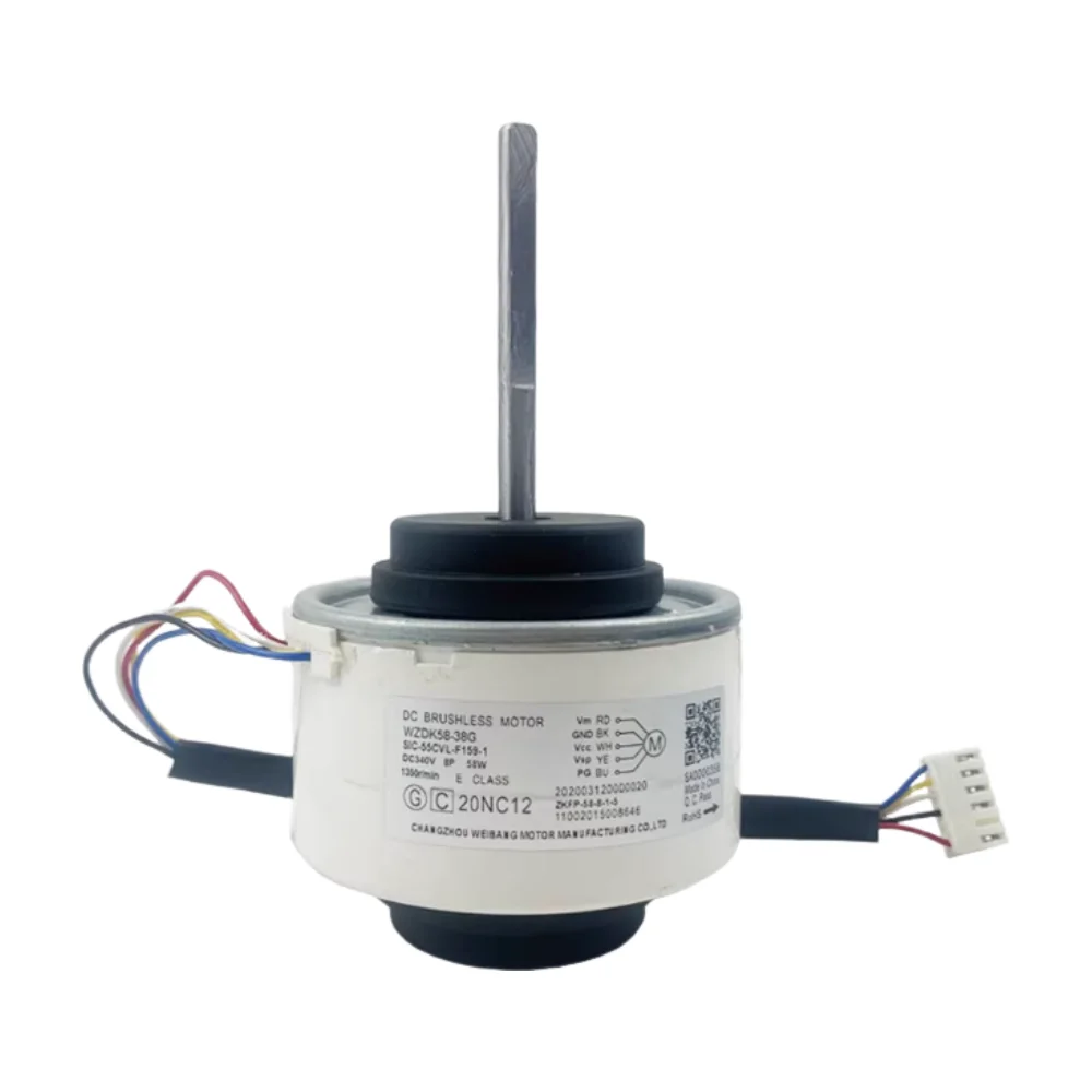 

Новинка для двигателя кондиционера WZDK58-38G и двигателя вентилятора SIC-55CVL-F159-1 работает хорошо.