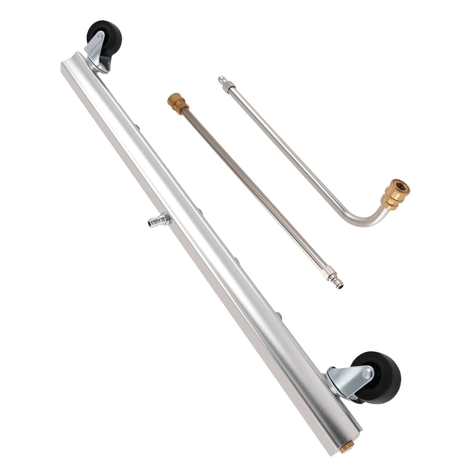 25.6" Pressure Washer Extension System with 90° Angle & 7 Nozzles for Clean