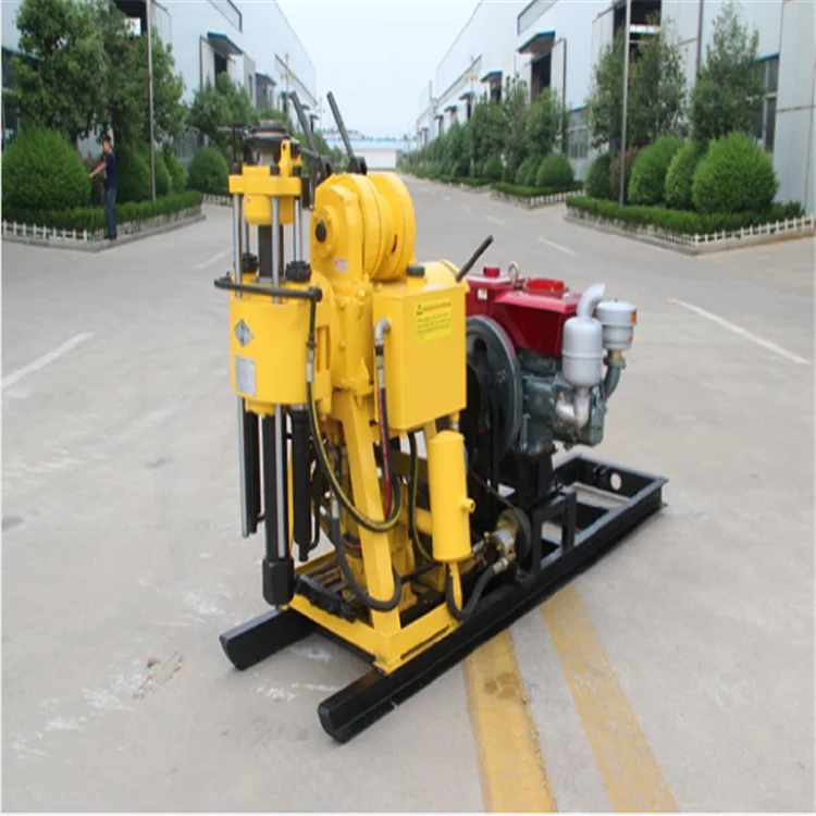 New 22hp diesel direct price 100m deep hole water well drill digging machine