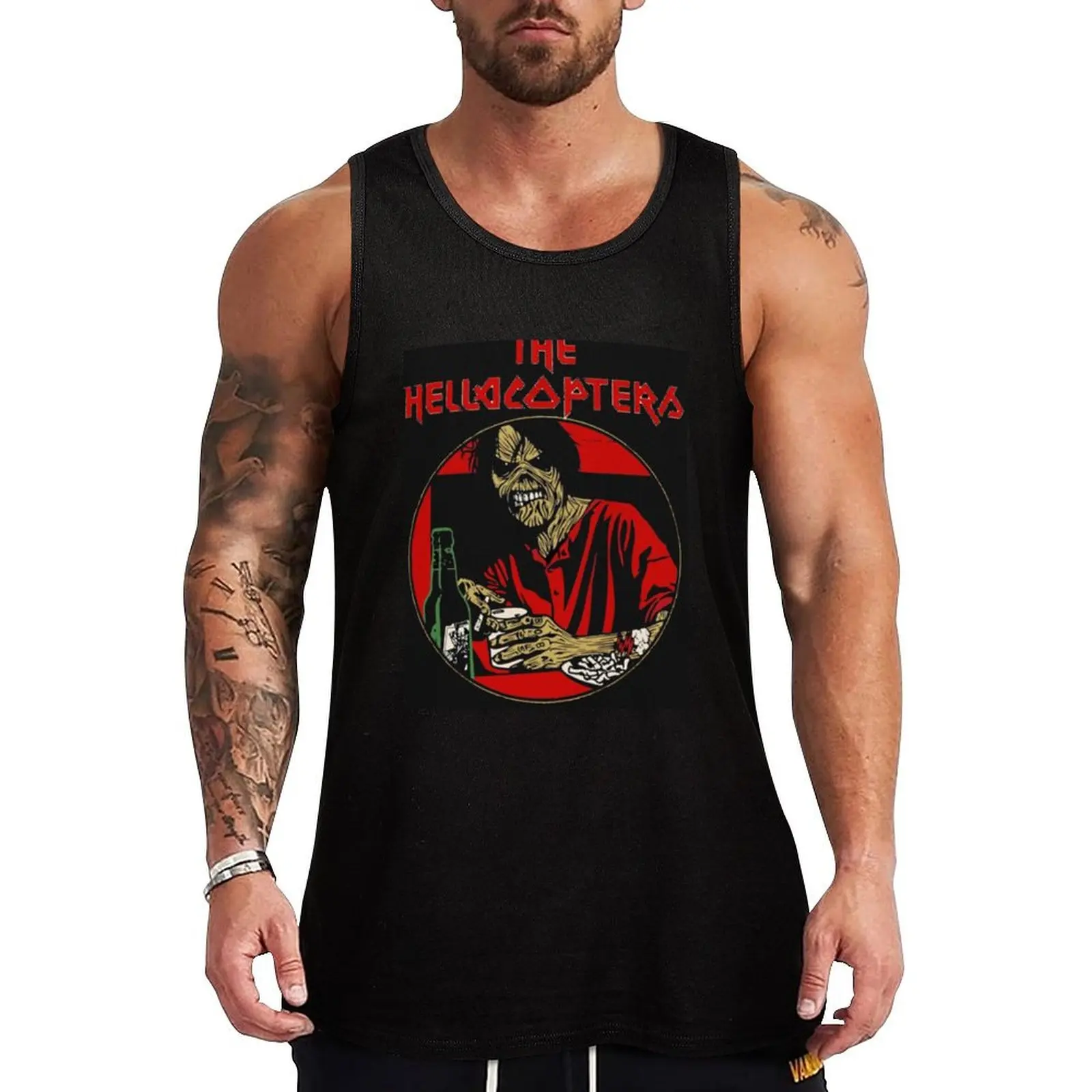 

The Hellacopters Tank Top men gym clothing cute tops plain t-shirt