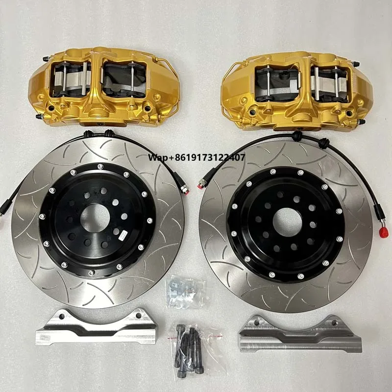 

GT6 6pots Caliper Rotor Pads Racing Brake Kits Custom