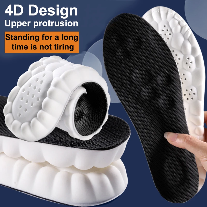 Hohe Elastizität Latex Sport Einlegesohlen Weiche Schuh Pads Arch Support Orthesen Einlegesohlen Atmungsaktive Deodorant Stoßdämpfung Kissen