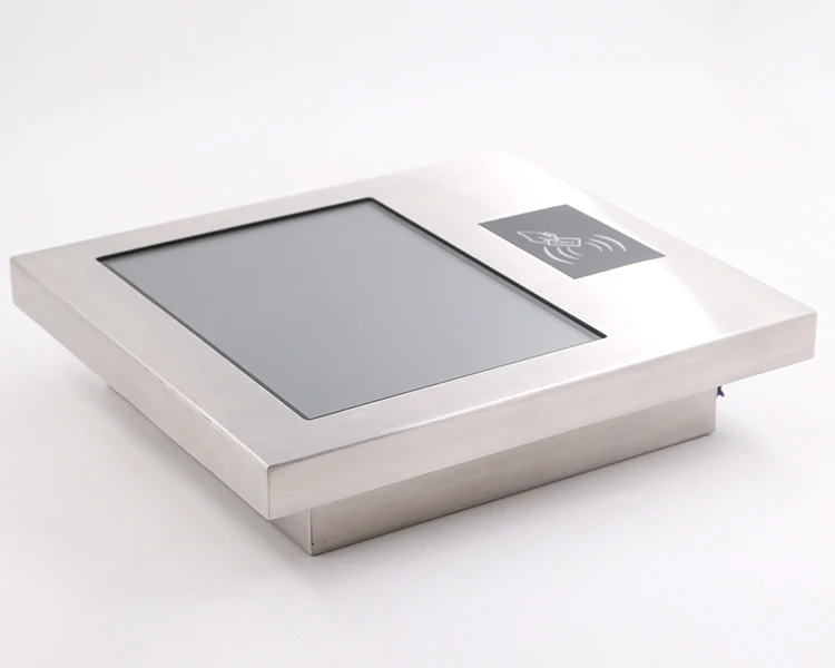 Caixa de aço inoxidável da tela de toque 10,4 polegadas Ip67 impermeável tela de toque do PC do painel da indústria