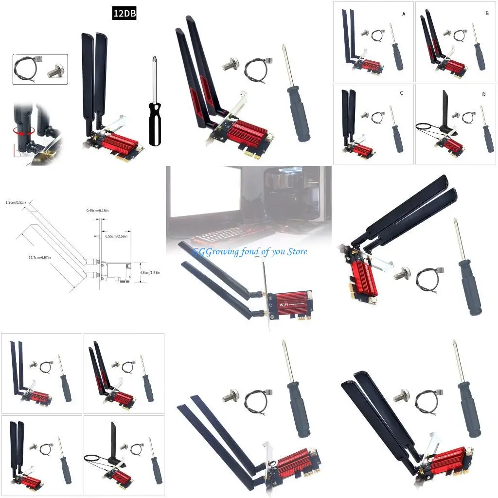 

H9EB Wi-Fi-адаптер, 9256 Мбит/с, Bluetooth-совместимый адаптер, трехдиапазонный 2 4G 6Ghz ПК