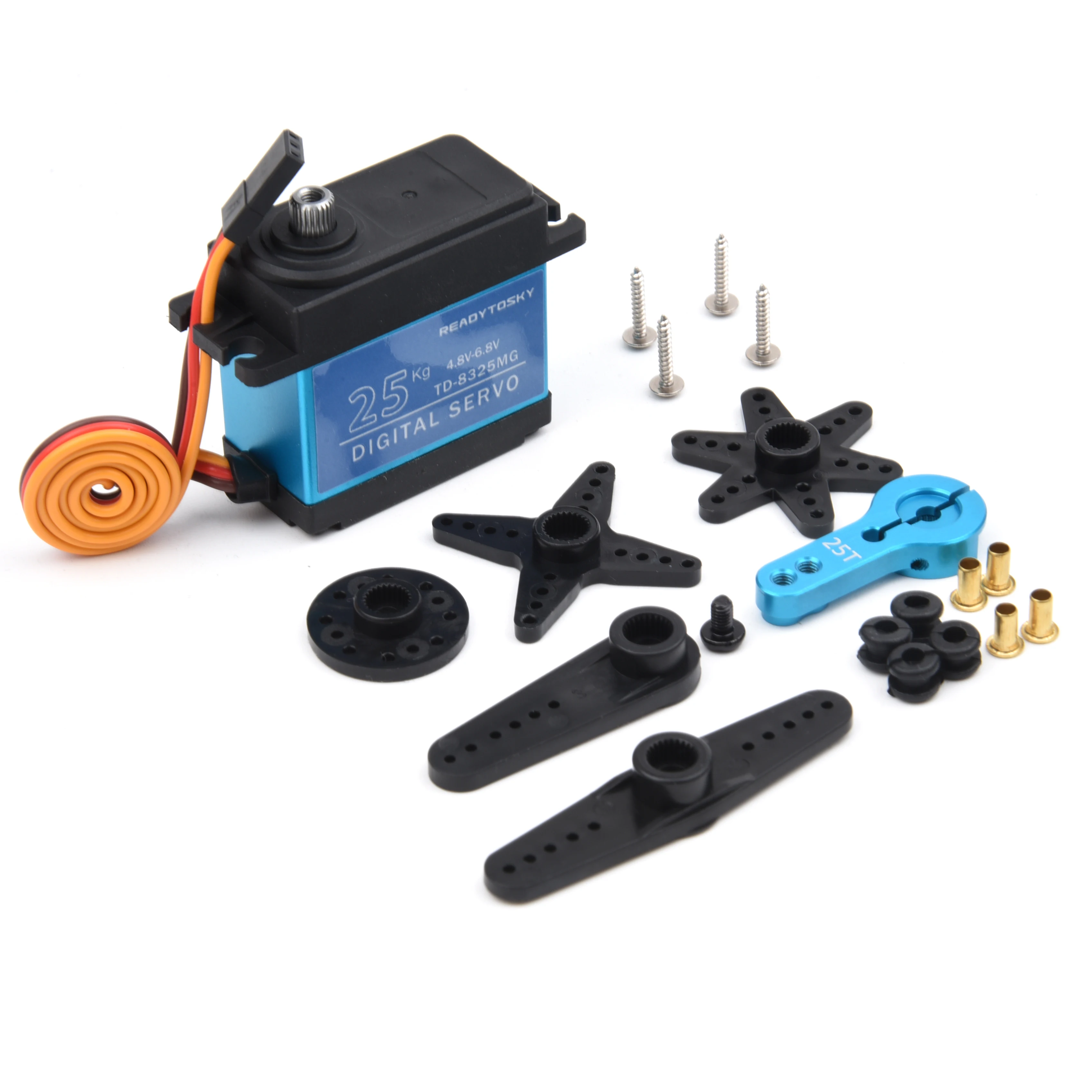 1X防水サーボ 20kg 25kg 30kg 35kg 40kg ハイスピードサーボ メタルギア デジタルサーボ RCバハサーボ 1/8 1/10スケールRCカー用