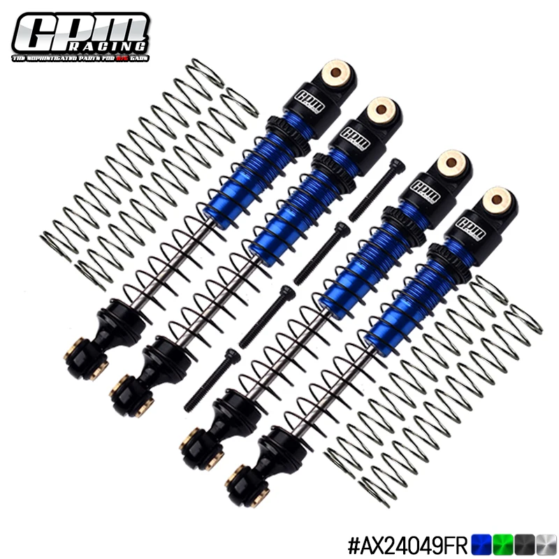 

Передний и задний демпфер из сплава GPM для AXIAL 1/24 AX24 XC-1 4WS Crawler, матовый