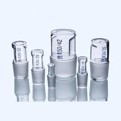 Lab Glas Holle Plug 14 #19 #24 #29 #34 #40 #50 # Standaard Mond stopper Slijpen Lucht Stekkers Voor Kolf School Experiment