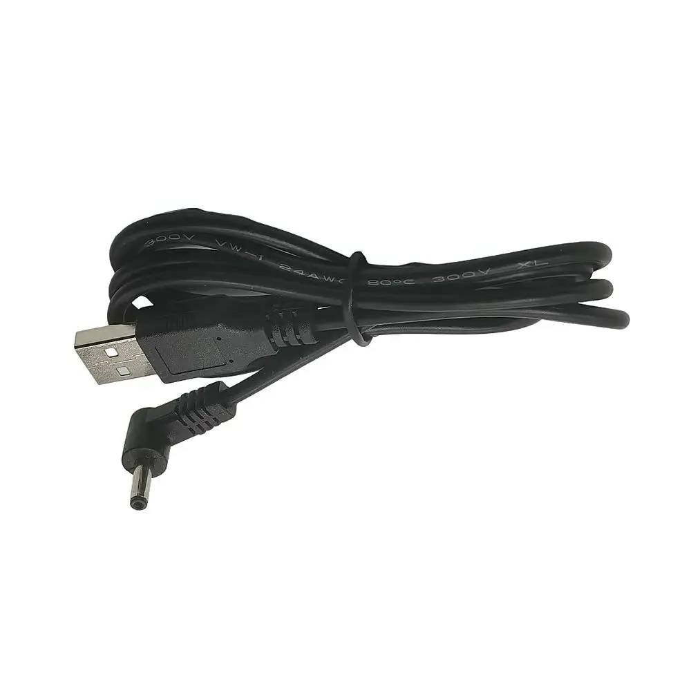 Adapter USB na wtyk DC 3.5*1.35 Typ A męski, kabel konwerter zasilania 90 stopni, wtyk męski 3.5mm X 1.35mm — zdjęcie produktu 5