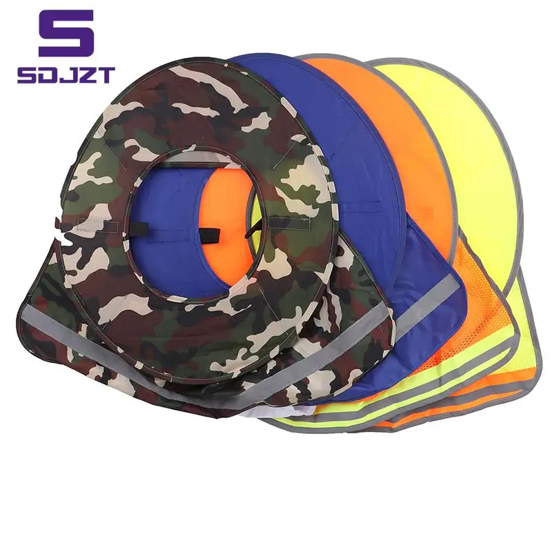 Summer Sun Shade Safety Hard Hat Neck Shield Helmets Reflective Hat Brim Reflective Cap Cover for Construction Workers