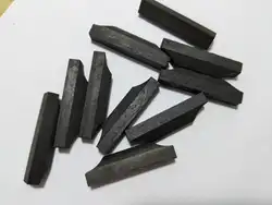 10 PCs Black Ebony Fiddle Saddles Violin Parts 4/4