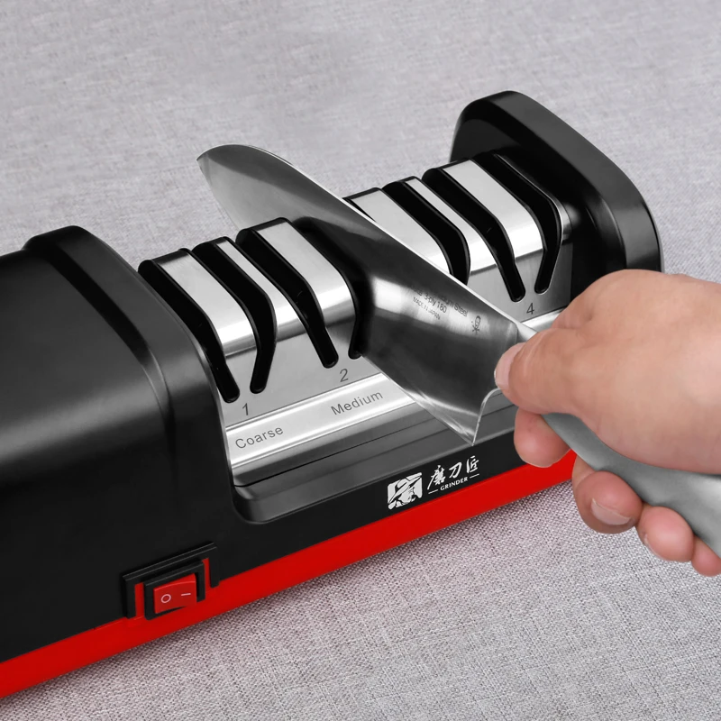 

TAIDEA EU PLUG электрическая точилка для ножей AC 220 В профессиональная система заточки DIY алмазная зернистость 360-1000 # С полировальным инструментом