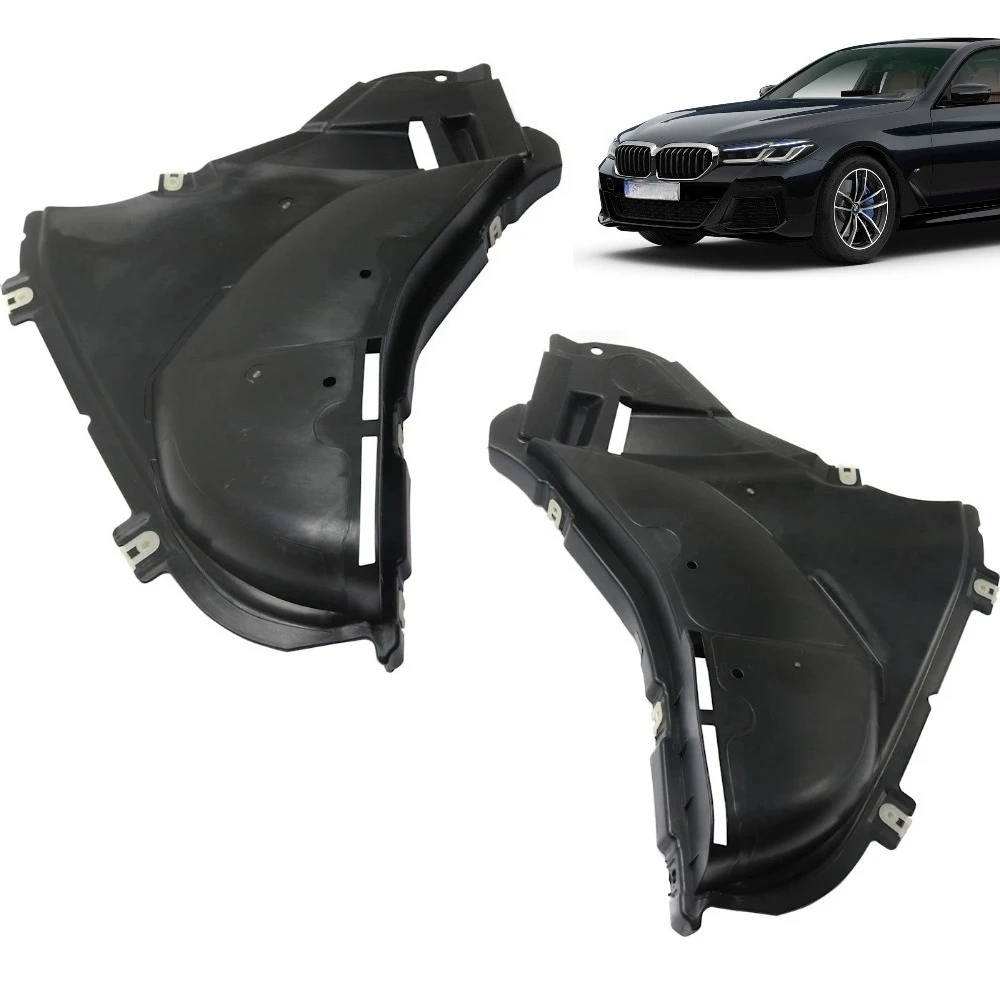 

51757340743 51757340744 Left/Right Wheel Cover Plate Splash Shield Fender Mudguards For BMW 5 Series G38 G30 520i 540i xDrive
